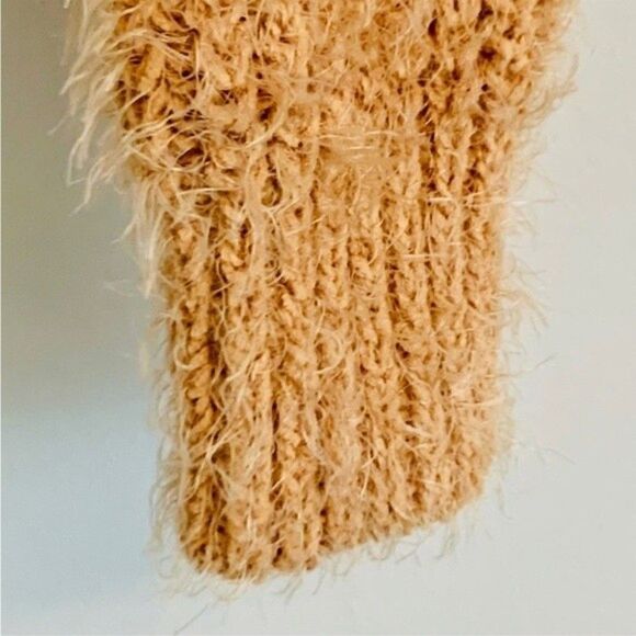 Freshman Juniors Pointelle Mock-Neck Sweater,medium Color, pullover - Picture 6 of 8